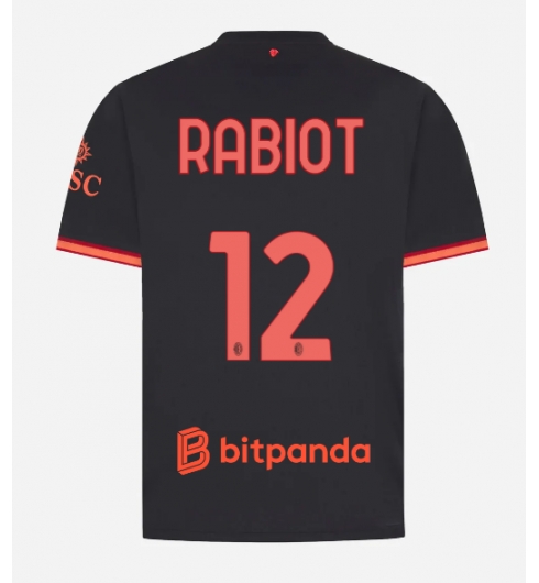 AC Milan Adrien Rabiot #12 3rd trikot 2026-27 Kurzarm AC Milan Adrien Rabiot #12 3rd trikot 2026-27 Kurzarm