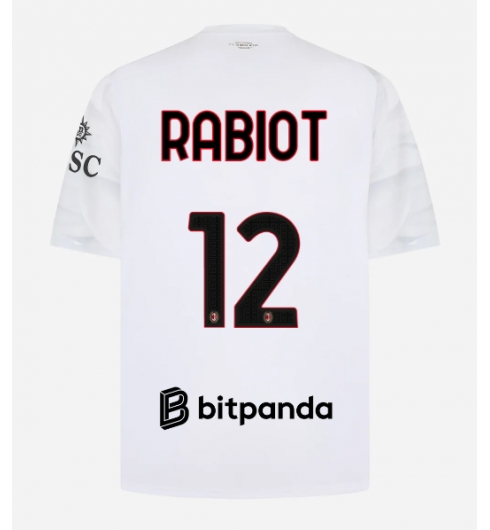 AC Milan Adrien Rabiot #12 Auswärtstrikot 2026-27 Kurzarm AC Milan Adrien Rabiot #12 Auswärtstrikot 2026-27 Kurzarm