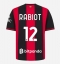 AC Milan Adrien Rabiot #12 Heimtrikot 2026-27 Kurzarm AC Milan Adrien Rabiot #12 Heimtrikot 2026-27 Kurzarm