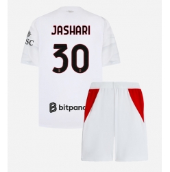 AC Milan Ardon Jashari #30 Auswärtstrikot Kinder 2026-27 Kurzarm (+ kurze hosen)