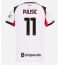 AC Milan Christian Pulisic #11 Auswärtstrikot Frauen 2025-26 Kurzarm AC Milan Christian Pulisic #11 Auswärtstrikot Frauen 2025-26 Kurzarm