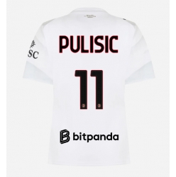 AC Milan Christian Pulisic #11 Auswärtstrikot Frauen 2026-27 Kurzarm