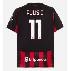 AC Milan Christian Pulisic #11 Heimtrikot 2025-26 Kurzarm
