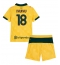 AC Milan Christopher Nkunku #18 3rd trikot Kinder 2025-26 Kurzarm (+ kurze hosen)