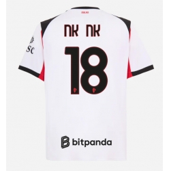 AC Milan Christopher Nkunku #18 Auswärtstrikot 2025-26 Kurzarm