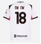 AC Milan Christopher Nkunku #18 Auswärtstrikot 2025-26 Kurzarm