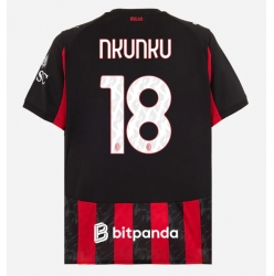 AC Milan Christopher Nkunku #18 Heimtrikot 2025-26 Kurzarm