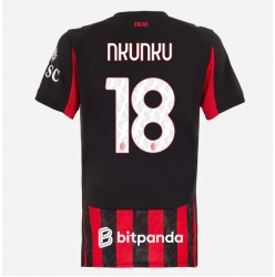 AC Milan Christopher Nkunku #18 Heimtrikot Frauen 2025-26 Kurzarm
