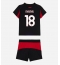 AC Milan Christopher Nkunku #18 Heimtrikot Kinder 2025-26 Kurzarm (+ kurze hosen)