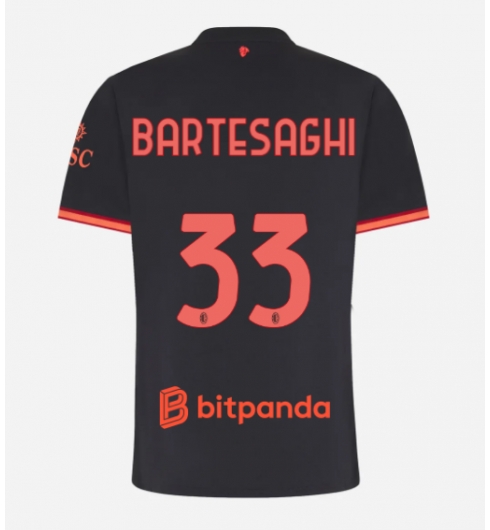 AC Milan Davide Bartesaghi #33 3rd trikot Frauen 2026-27 Kurzarm AC Milan Davide Bartesaghi #33 3rd trikot Frauen 2026-27 Kurzarm