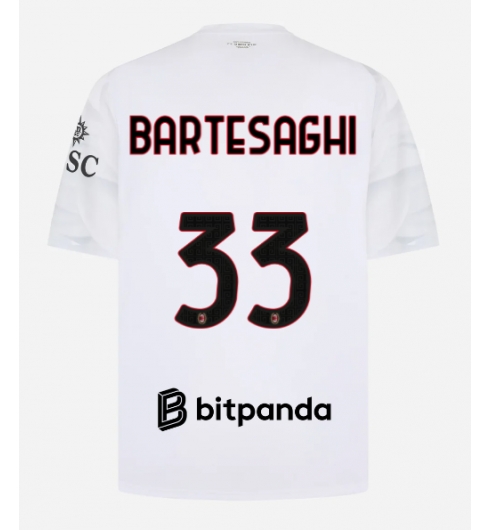 AC Milan Davide Bartesaghi #33 Auswärtstrikot 2026-27 Kurzarm AC Milan Davide Bartesaghi #33 Auswärtstrikot 2026-27 Kurzarm