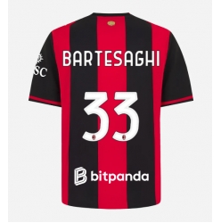 AC Milan Davide Bartesaghi #33 Heimtrikot 2026-27 Kurzarm