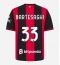 AC Milan Davide Bartesaghi #33 Heimtrikot 2026-27 Kurzarm AC Milan Davide Bartesaghi #33 Heimtrikot 2026-27 Kurzarm