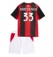 AC Milan Davide Bartesaghi #33 Heimtrikot Kinder 2026-27 Kurzarm (+ kurze hosen)