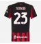 AC Milan Fikayo Tomori #23 Heimtrikot Frauen 2025-26 Kurzarm AC Milan Fikayo Tomori #23 Heimtrikot Frauen 2025-26 Kurzarm