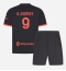 AC Milan Goncalo Ramos #9 3rd trikot Kinder 2026-27 Kurzarm (+ kurze hosen)