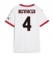 AC Milan Ismael Bennacer #4 Auswärtstrikot Frauen 2024-25 Kurzarm