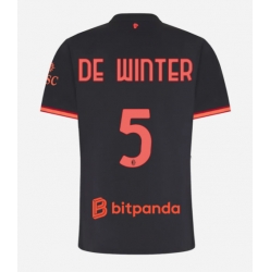 AC Milan Koni De Winter #5 3rd trikot Frauen 2026-27 Kurzarm