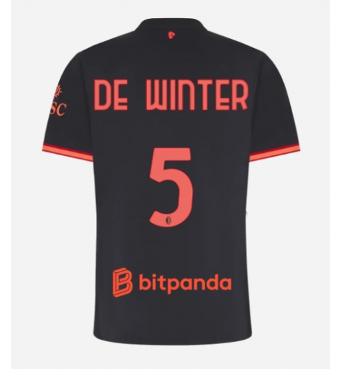 AC Milan Koni De Winter #5 3rd trikot Frauen 2026-27 Kurzarm AC Milan Koni De Winter #5 3rd trikot Frauen 2026-27 Kurzarm