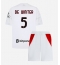 AC Milan Koni De Winter #5 Auswärtstrikot Kinder 2026-27 Kurzarm (+ kurze hosen)