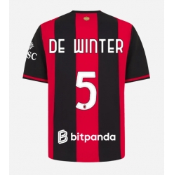 AC Milan Koni De Winter #5 Heimtrikot 2026-27 Kurzarm