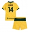 AC Milan Luka Modric #14 3rd trikot Kinder 2025-26 Kurzarm (+ kurze hosen)