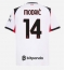 AC Milan Luka Modric #14 Auswärtstrikot 2025-26 Kurzarm