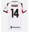 AC Milan Luka Modric #14 Auswärtstrikot Frauen 2025-26 Kurzarm