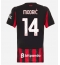 AC Milan Luka Modric #14 Heimtrikot Frauen 2025-26 Kurzarm