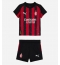 AC Milan Luka Modric #14 Heimtrikot Kinder 2025-26 Kurzarm (+ kurze hosen)