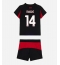 AC Milan Luka Modric #14 Heimtrikot Kinder 2025-26 Kurzarm (+ kurze hosen)