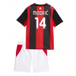 AC Milan Luka Modric #14 Heimtrikot Kinder 2026-27 Kurzarm (+ kurze hosen)