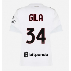 AC Milan Mario Gila #34 Auswärtstrikot Frauen 2026-27 Kurzarm