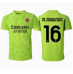 AC Milan Mike Maignan #16 Torwart 3rd trikot 2024-25 Kurzarm