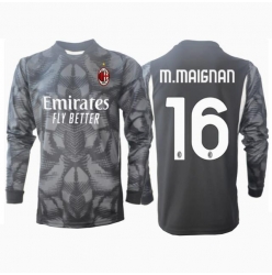 AC Milan Mike Maignan #16 Torwart Heimtrikot 2024-25 Langarm
