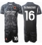 AC Milan Mike Maignan #16 Torwart Heimtrikot Kinder 2024-25 Kurzarm (+ kurze hosen)