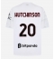 AC Milan Omari Hutchinson #20 Auswärtstrikot 2026-27 Kurzarm AC Milan Omari Hutchinson #20 Auswärtstrikot 2026-27 Kurzarm