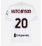AC Milan Omari Hutchinson #20 Auswärtstrikot Frauen 2026-27 Kurzarm AC Milan Omari Hutchinson #20 Auswärtstrikot Frauen 2026-27 Kurzarm