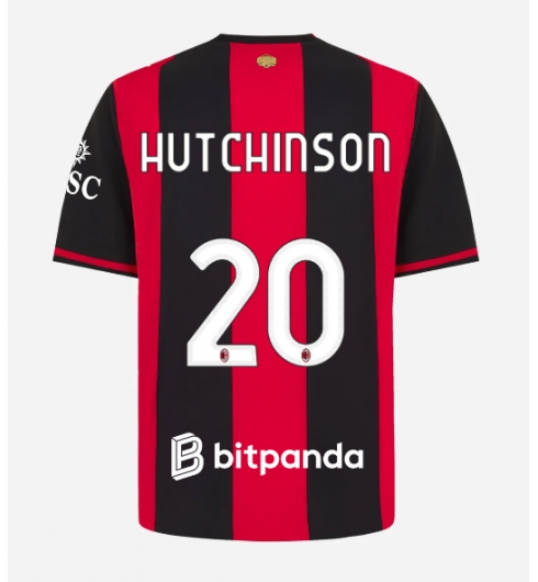 AC Milan Omari Hutchinson #20 Heimtrikot 2026-27 Kurzarm AC Milan Omari Hutchinson #20 Heimtrikot 2026-27 Kurzarm