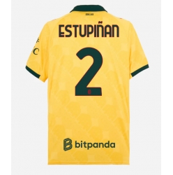 AC Milan Pervis Estupinan #2 3rd trikot 2025-26 Kurzarm