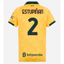 AC Milan Pervis Estupinan #2 3rd trikot Frauen 2025-26 Kurzarm