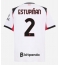 AC Milan Pervis Estupinan #2 Auswärtstrikot 2025-26 Kurzarm