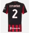 AC Milan Pervis Estupinan #2 Heimtrikot Frauen 2025-26 Kurzarm