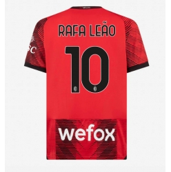 AC Milan Rafael Leao #10 Heimtrikot 2023-24 Kurzarm