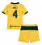 AC Milan Samuele Ricci #4 3rd trikot Kinder 2025-26 Kurzarm (+ kurze hosen)
