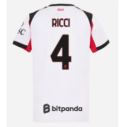 AC Milan Samuele Ricci #4 Auswärtstrikot Frauen 2025-26 Kurzarm