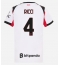 AC Milan Samuele Ricci #4 Auswärtstrikot Frauen 2025-26 Kurzarm
