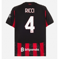 AC Milan Samuele Ricci #4 Heimtrikot 2025-26 Kurzarm