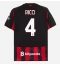 AC Milan Samuele Ricci #4 Heimtrikot 2025-26 Kurzarm