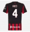 AC Milan Samuele Ricci #4 Heimtrikot Frauen 2025-26 Kurzarm